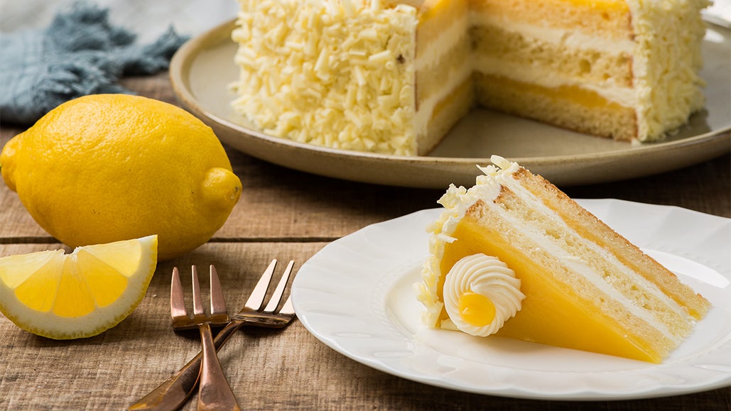Kosher Certified Lemon Mousse Cake
