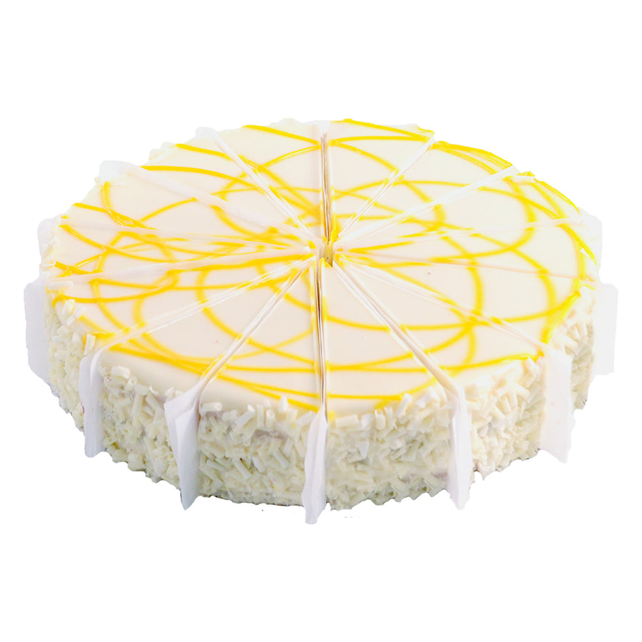 Pre-Sliced Lemon Mousse Cake