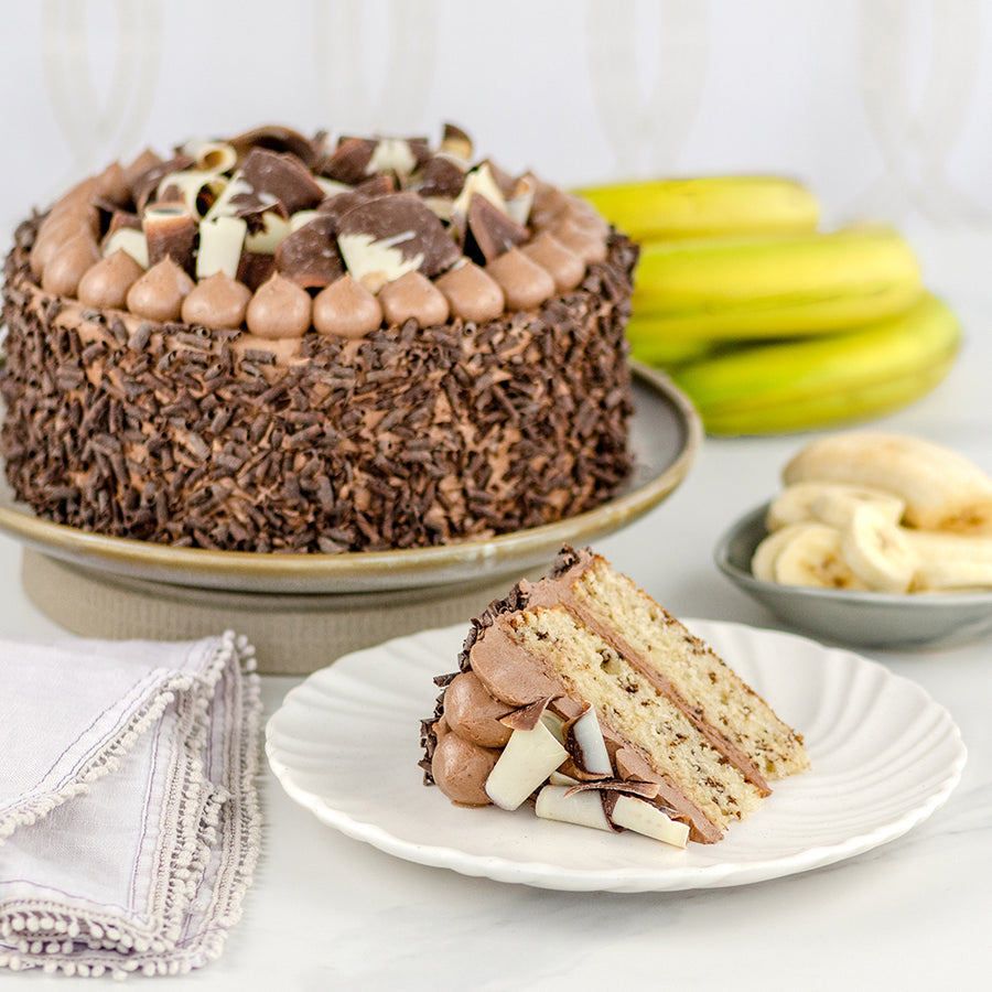 Banana Chocolate Cake – La Rocca Cakes