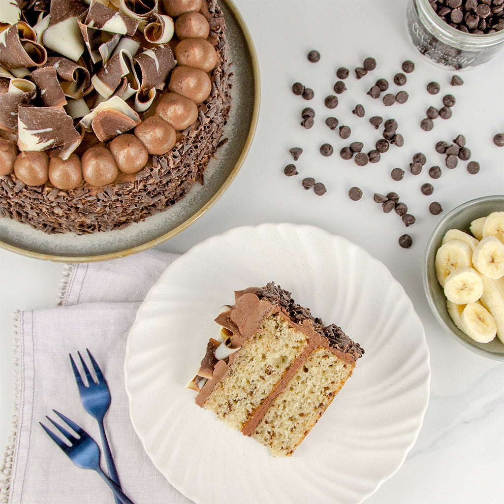 Banana Chocolate Cake – La Rocca Cakes
