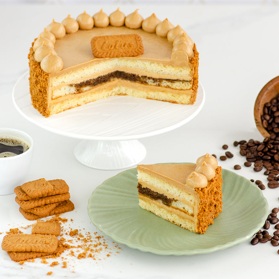 Biscoffee Cookie Butter Cake