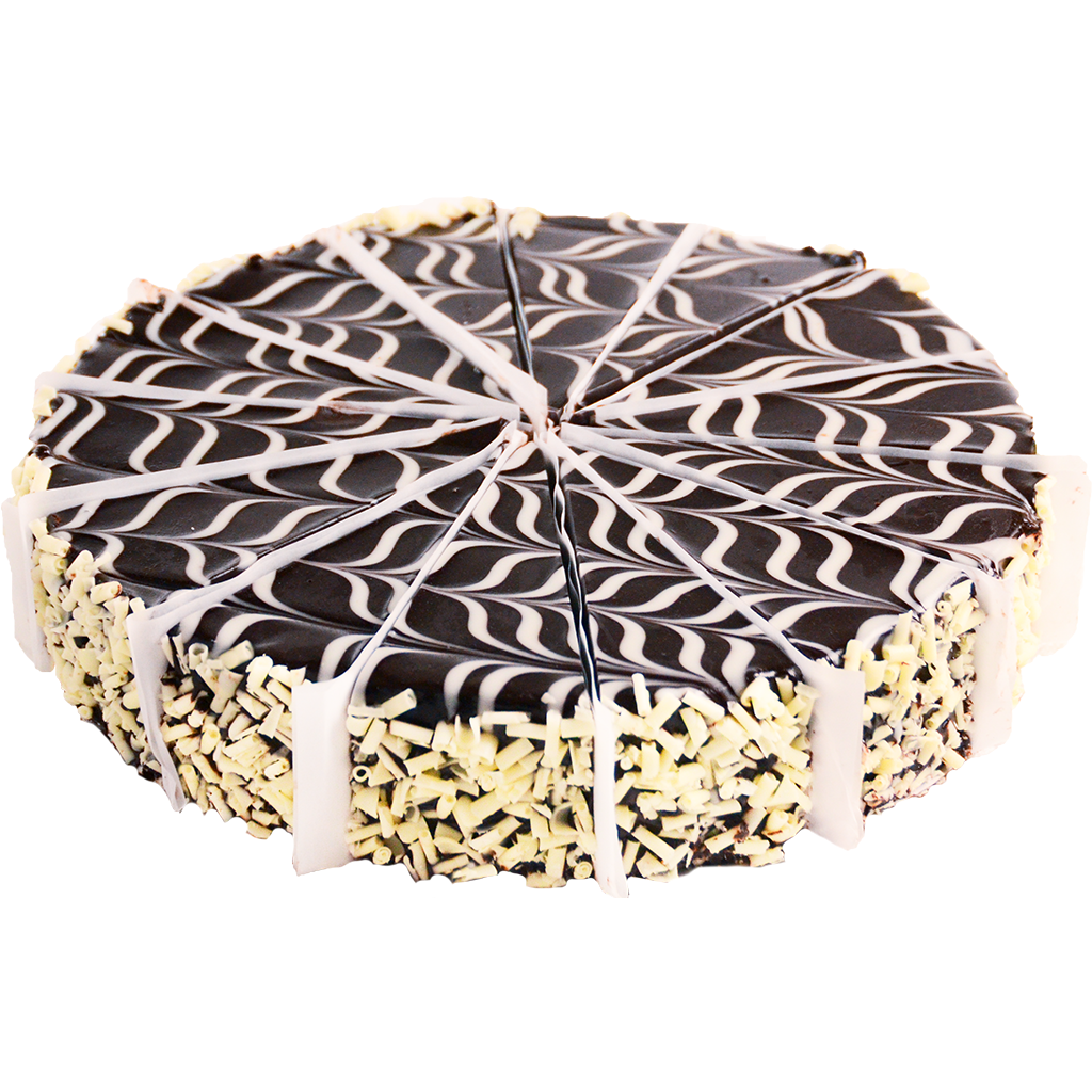 PreSliced Truffle Royale Cake La Rocca Cakes