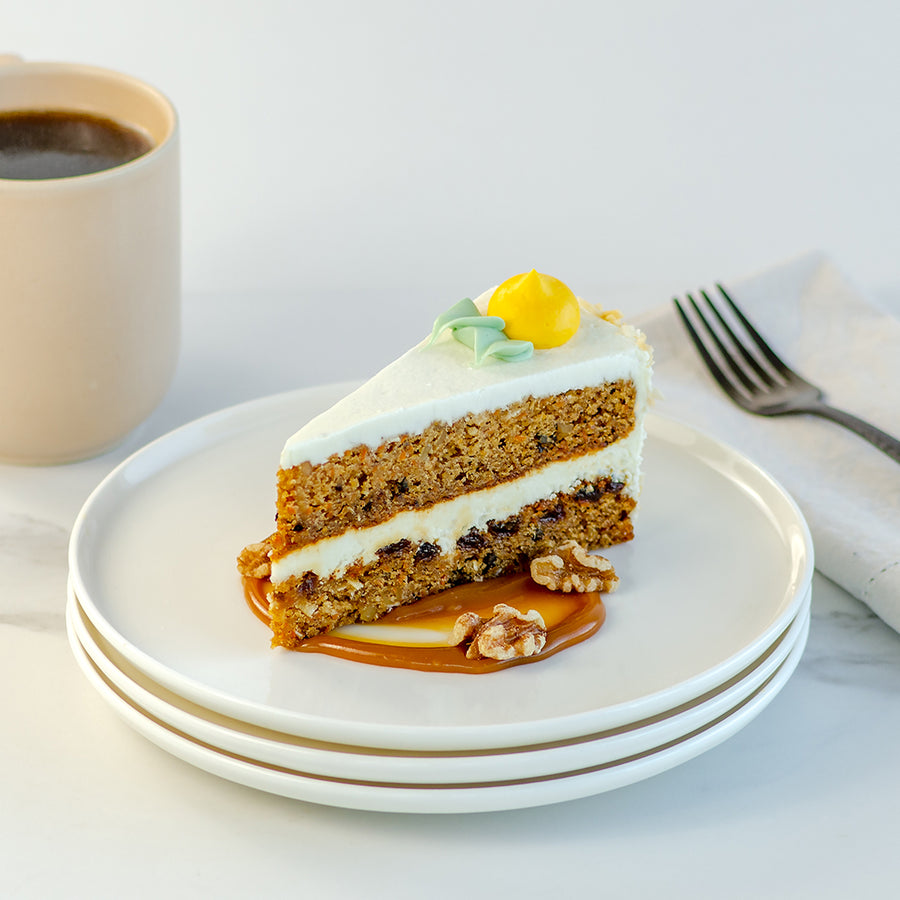 Gâteau au carottes (tranchés)