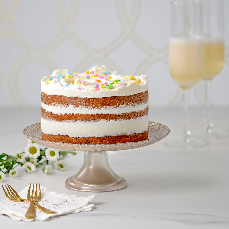Gâteau d'anniversaire confetti
