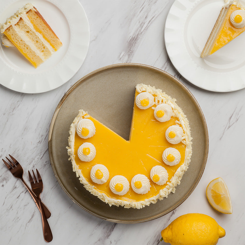 Lemon Mousse Cake – La Rocca Cakes