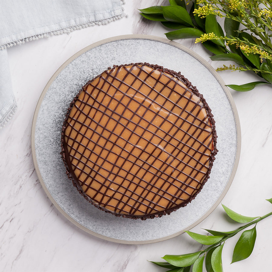 Milk Chocolate Caramel Cake