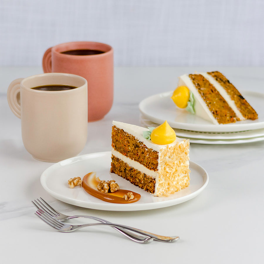 Gâteau au carottes (tranchés)