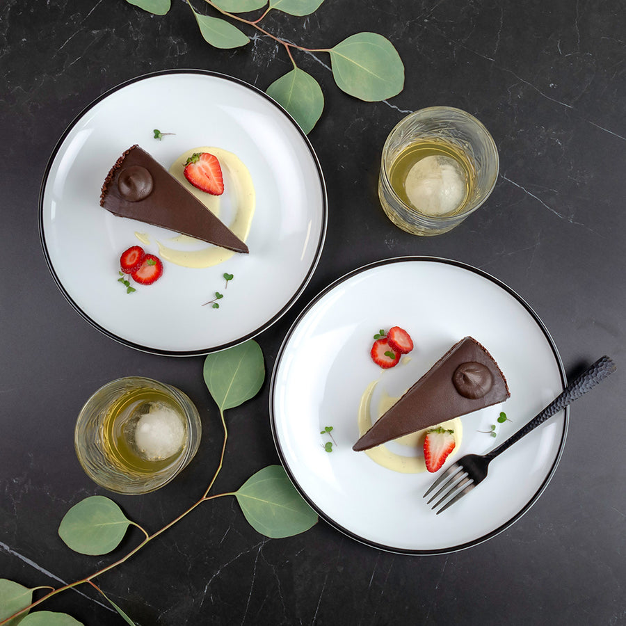 Pre-Sliced Chocolate Fudge Cake