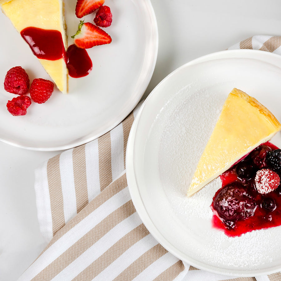 Gâteau au fromage style New York (tranchés)