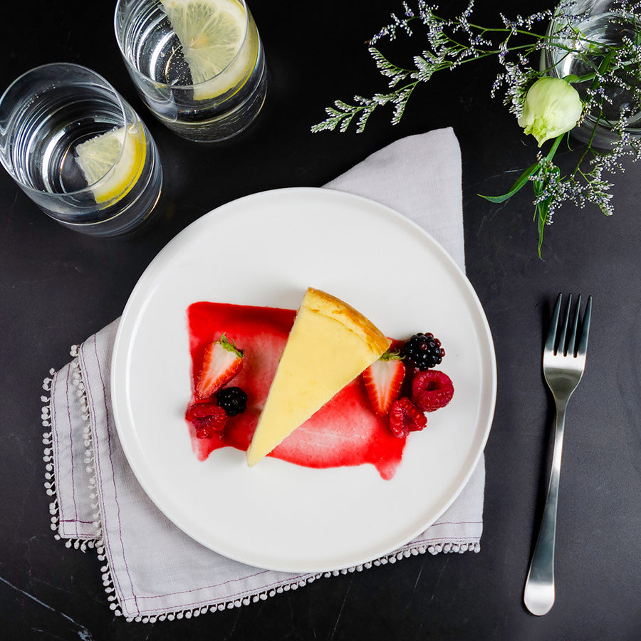 Gâteau au fromage style New York (tranchés)